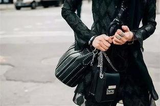 明星mk包街拍,mk包包街拍演绎时尚潮流