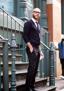 男明星怎么穿针织